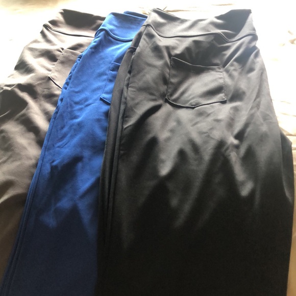 Bright Blue, Black or Gray, made of 65% Cotton, 35% Polyester all 3 pair are XXL - Picture 2 of 6